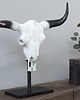 figurki i rzeźby Poroże rogi Matador białe aluminium 50cm 2