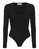 body damskie Body long round Sensual black 2
