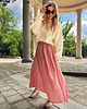 bluza bez kaptura damska Soft Spot / kremowa bluza basic 4