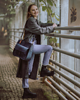 torby na ramię Oryginalna skórzana torebka z wiązanymi paskami od LadyBuq Art 5
