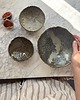 talerze, miski Ceramiczna Misa XXL na Sałaty i Owoce Marble Effect 1