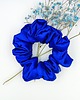 gumki do włosów Scrunchie satyna cornflower valley 1
