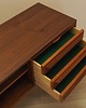 komody Sideboard tekowy z wysuwanymi blatami, Dania, lata 70. 7