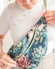 saszetka nerka ŚREDNIAK nerka Bohomazy Succulent Set - pojemna nerka handmade unisex 1
