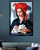 obrazy MĄDROŚĆ 90x60 cm KOPIA OBRAZU TAMARY ŁEMPICKIEJ  DE LEMPICKA 3