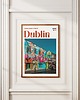 plakaty Minimalistyczny plakat Dublin Irlandia - Do salonu, sypialni, biura 4