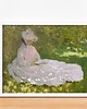 plakaty PLAKAT dekoracyjny, Claude Monet obraz, książki, czytanie książek 5