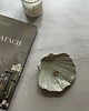 pojemniki na biżuterię Podstawka na Biżuterię Palo Santo Ceramiczna Muszelka Pistacjowa Zieleń 1