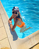stroje kąpielowe PRETTY - jednoczęściowy strój - Sunny Orange 6