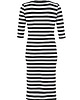 sukienki midi damskie Sukienka tuba MIDI STRIPED DRESS 1