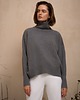 swetry damskie  Golf merino&cashmere szary 1