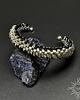 bransoletki ze szkła Avness, smocza bransoleta cuff, beading 1