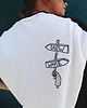 t-shirt damskie Biało Czarny Longsleeve 3/4 Buttercutter 1