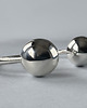 bransoletki srebrne Bransoletka bangle z kulkami 20 mm 4