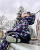 kombinezony dla dziewczynki Kombinezon dziecięcy softshell , Gwiazdy 1