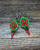 kolczyki soutache Papryczki - letnie kolczyki soutache 3