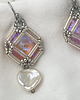kolczyki swarovski Kolczyki z perłami i  kryształem Swarovski 3