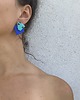 kolczyki z masy plastycznej Kolczyki Cindy Blue 2