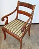 fotele Antyczny fotel mahoniowy w stylu edwardiańskim / Sheraton Revival, XIX/XX w. 8