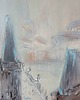 obrazy Obraz akrylowy. Oryginał. Ręcznie malowany. Praga. 70x100 cm 9