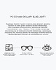okulary damskie Okulary Meller Blue Light Banna Black 7