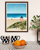 plakaty Beztroskie wakacje - plakat 50x70 cm - dziewczyna na plaży 3