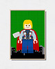 obrazy i plakaty do pokoju dziecięcego Lego Superbohater "Thor" 1