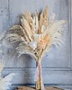 dodatki ślubne Bukiet ślubny boho - trawy pampasowe i róże 2