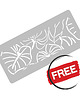 tapety i naklejki ścienne Powtarzalny szablon malarski /DECO TROPICAL LEAVES 3