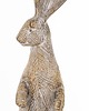 ozdoby wielkanocne Dekoracja - zając brązowy 34x10x12 cm LONGORELA 3
