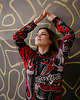 bluza z kapturem damska Damska Bluza z kapturem DR.CROW Graffiti Spray 1