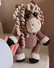 misie i maskotki Konik na szydełku SZYDEŁKOWY KONIK amigurumi 3