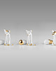 figurki i rzeźby Porcelanowy Lisek 2