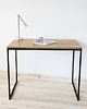 biurka Biurko, stolik, Industrial Black Oak 1