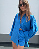 koszule damskie  Koszula Calm overisize energy blue 3