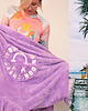 bluza z kapturem damska Poncho Biggy Smile Lilac 1