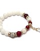 bransoletki z kamieni naturalnych Kolekcja Rich - White and red /02.06.22/ 1