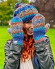 czapki damskie Czapka Handmade Smile Górski Potok 1