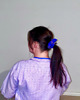 gumki do włosów Jedwabna scrunchie z upcyklingu 3
