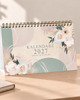 kalendarze i plannery Kalendarz 2027 biurkowy ROMANTIC FLOWERS wolnostojący 2
