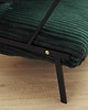 sofy i szezlongi Sofa zielona, włoski design, lata 70, produkcja: Włochy 7