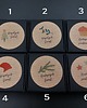 wisiory Naszyjnik wisiorek drewniany ZNAK ZODIAKU SKORPION 5