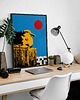 plakaty Plakat Mewa - Morze Pop Art - Druk Pigmentowy 3