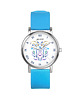 zegarki damskie Zegarek  mały - Koziorożec - silikonowy, niebieski 1
