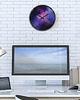 zegary Zegar ścienny GALAXY BLUE 30cm 2