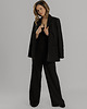 komplety damskie Garnitur Czarny Oversize Marynarka Spodnie Natalie 34 1