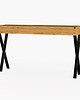 meble - inne Konsola Dębowa Loft Drewno Lite  105 cm  SKD-285 2