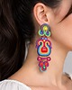 kolczyki soutache Duże i kolorowe kolczyki sutasz 2