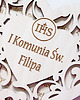 kartki na komunię Kartka Prezent na Komunię Świętą 4