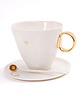 kubki Złote serce- porcelanowy kubek 310 ml 6